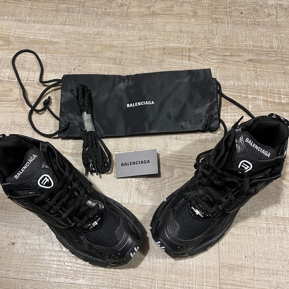 Black Balenciaga Runner
